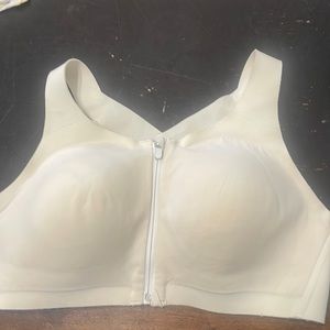Cream size 36D sports bra - Lululemon